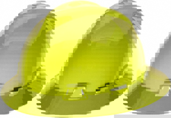 Hard Hat: Impact Resistant, Full Brim, Type 1, Class E